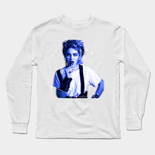 Madonna Original 80s Vintage Style Design Long Sleeve T-Shirt